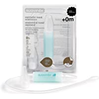 Los mejores  - Suavinex - Aspirador nasal bebé +0 meses con boquilla anatómica y tubo flexible. Alivia La Mucosidad del bebé. incluye…